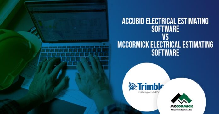 Accubid Electrical Estimating Software VS Mccormick Electrical Estimating Software